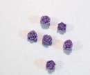 Purple Icing Roses - 15 mm